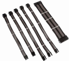 Kolink Core Adept Braided Cable Extension Kit – Juodas/Gunmetal