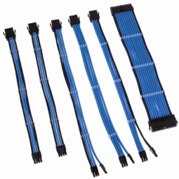 Kolink Core Adept Braided Cable Extension Kit – mėlynos spalvos