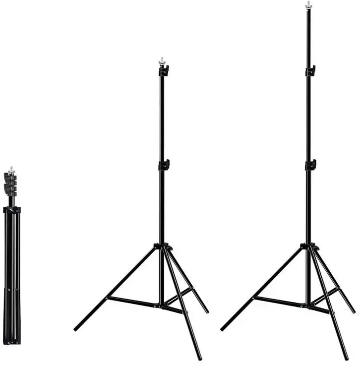 Puluz fotostudijos fono palaikymas 2x3m + fonai 3 vnt, PKT5205