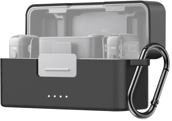 Puluz protective case for DJI Mic 2 (juodas)