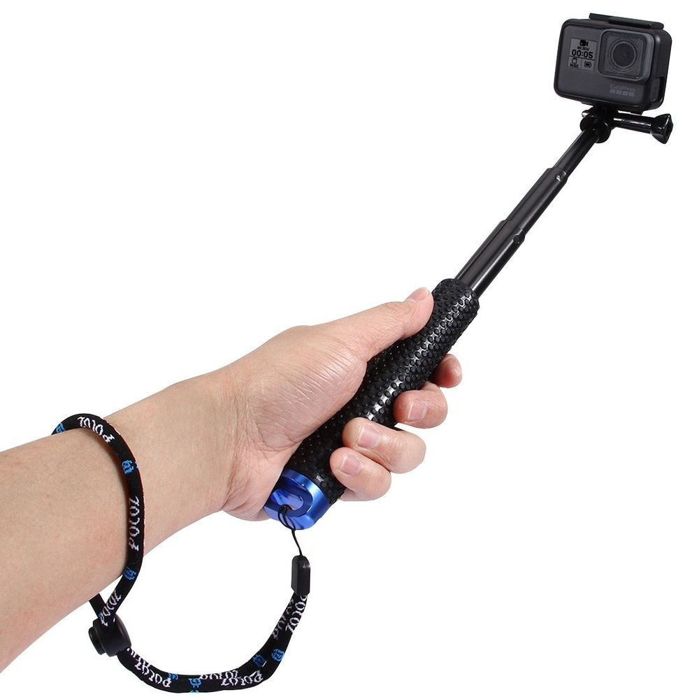 Puluz Selfie Stick for sports cameras PZ150 (juodas)