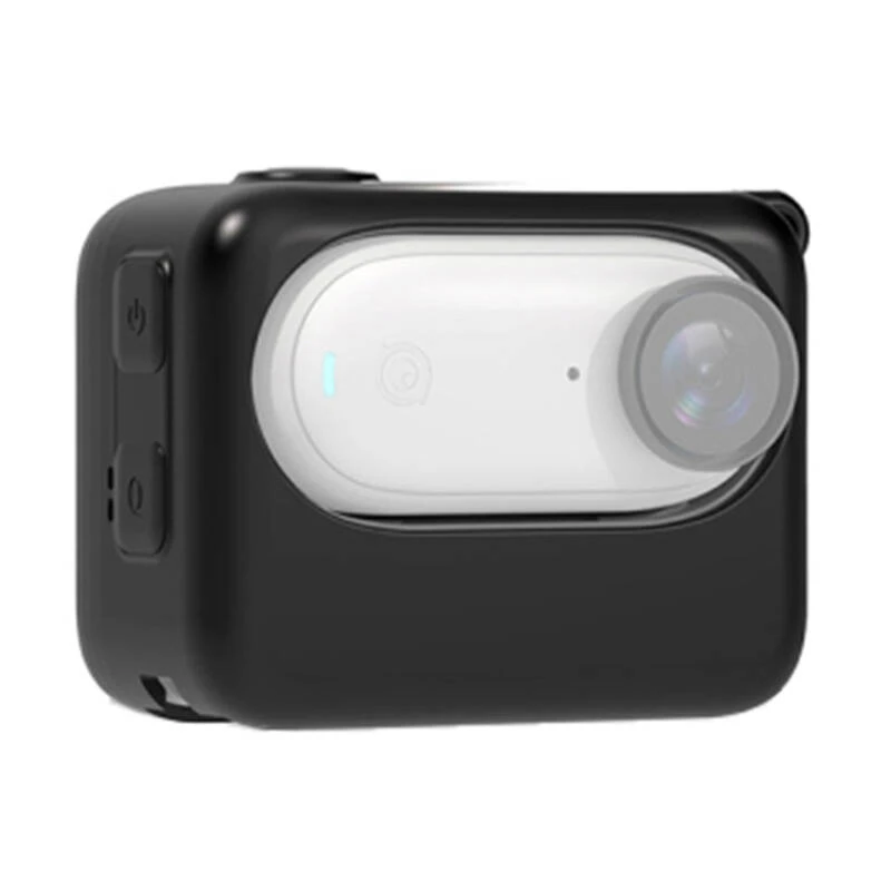 Kameros įkrovimo dėklas PULUZ silikoninis dėklas, skirtas Insta360 GO 3 (juodas)