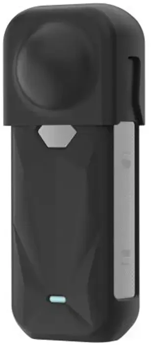 PULUZ silikoninis apsauginis dėklas su objektyvo dangteliu, skirtas „Insta360 X5“ (juodas)