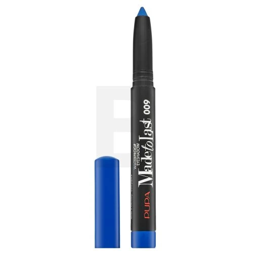 Pupa Milano Pupa Made To Last Atsparus vandeniui Eyeshadow vandeniui atsparūs pieštukiniai akių šešėliai, atspalvis: 009 Atlantic Mėlyna, 1.4 g