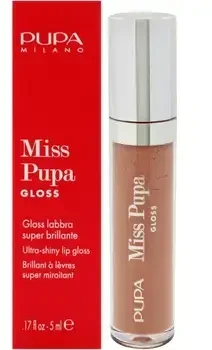 Pupa Miss Pupa Gloss 205 Raudona Touch 5 ml