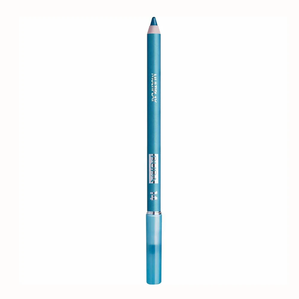 Pupa, Multiplay, Double-Ended, Eyeshadow - Kajal Akių apvadas 2-In-1, 14, Vanduo Žalias, 1.2 g *Tester