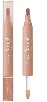 „Pupa Vamp! Marker Duo“ lūpų dažų ir aliejaus blizgis, 004 aštri avietė