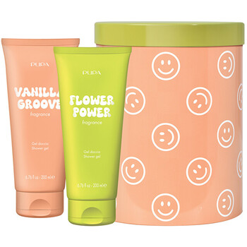 PUPA Milano Vanilla Groove & Flower Power Happy Box dovanų rinkinys 3 vnt.