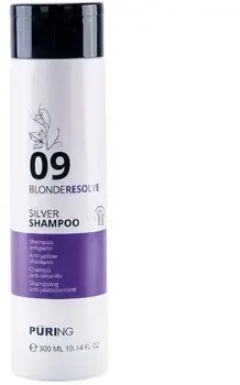 PURING 09 BlondeResolve Sidabrinis Šampūnas 300ml