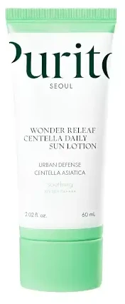 PURITO SEOUL WONDER RELEAF CENTELLA DAILY SUN apsauginis losjonas nuo saulės, 60 ml