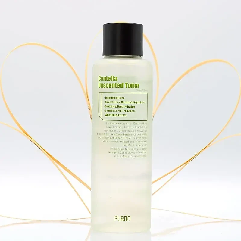 Purito Seoul Wonder Releaf Centella Raminamasis Tonikas Be Kvapiųjų Medžiagų, 200 ml