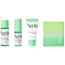 Purito Seoul PURITO dovanų rinkinys bekvapėms odos priežiūros priemonėms „Wonder Releaf Centella Unscented Mini Kit“
