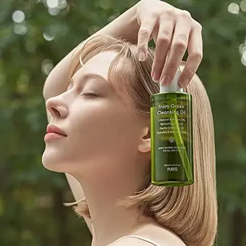 Purito Seoul From Žalias Cleansing Oil valomasis aliejus veidui, 200 ml