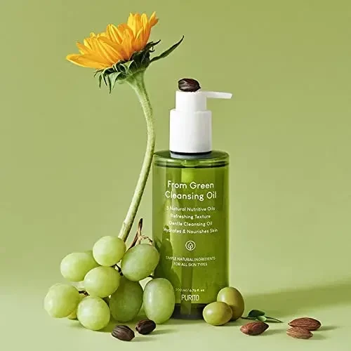 Purito Seoul From Žalias Cleansing Oil valomasis aliejus veidui, 200 ml
