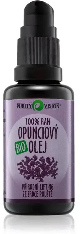 Purity Vision Opuntia Raw Bio Oil veido aliejus unisex, 15 ml