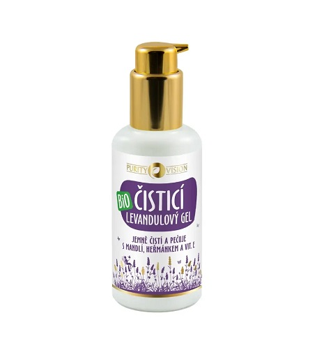 Purity Vision Lavender Bio Cleansing Gel Valomasis gelis unisex, 100 ml