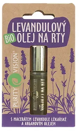 Purity Vision Lavender Bio Lip Oil Lip Oil unisex, 10 ml