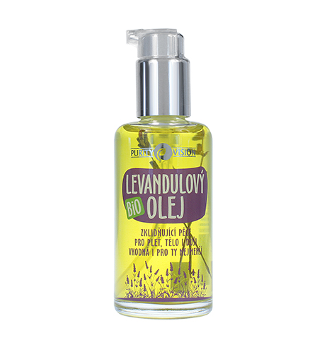 Purity Vision Bio Lavender Oil kūno aliejus su levandomis, 100 ml