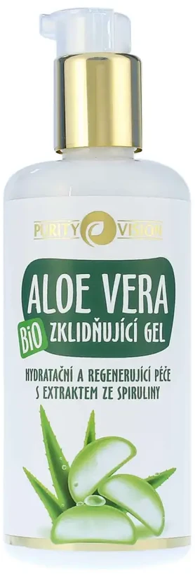 Purity Vision Aloe Vera Bio Soothing Gel Unisex kūno geliai, 200 ml