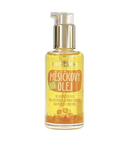Purity Vision Bio Calendula Oil medetkų aliejus kūnui, 100 ml