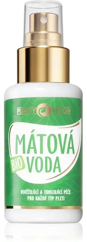 Purity Vision Mint Bio Vanduo Facial Lotion and Purškiklis unisex, 100 ml