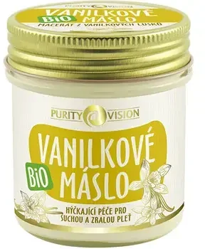 Purity Vision „Purety Vision“ ekologiškas vanilės sviestas sausai ir brandžiai odai, 20 ml