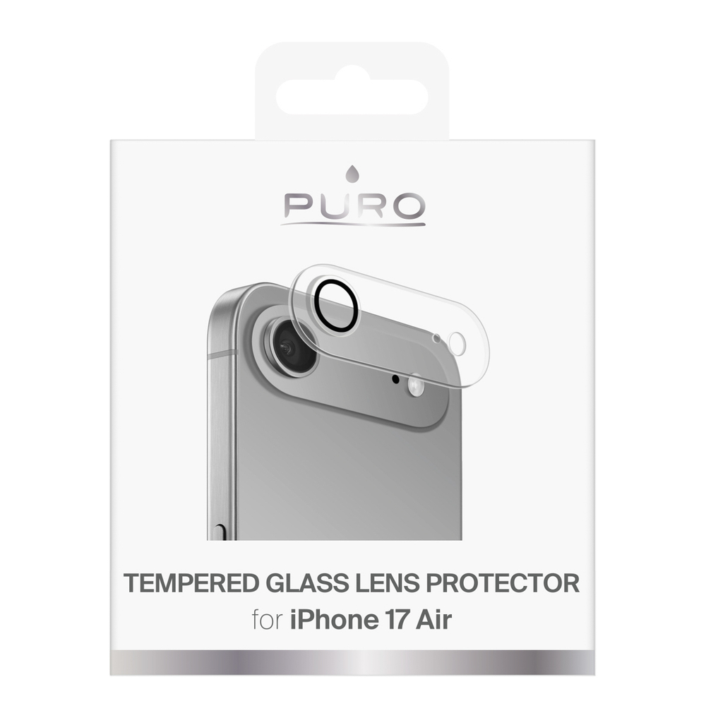 Puro Camera Standard Apsauginis stiklas skirtas Apple iPhone 17 Air skirtas the camera island and lens