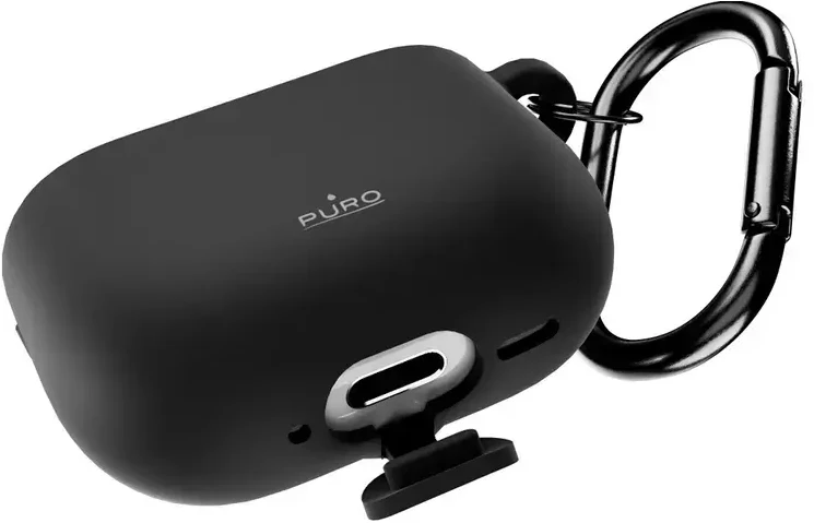 Dėklas Puro Icon Case for AirPods 4 - Juodas