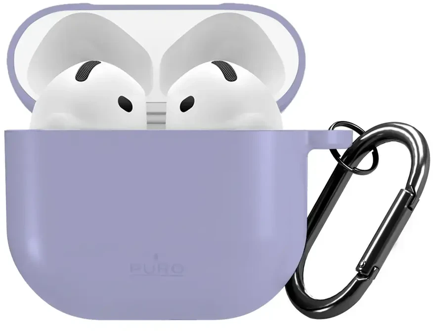 Dėklas Puro Icon Case for AirPods 4 - Violetinė