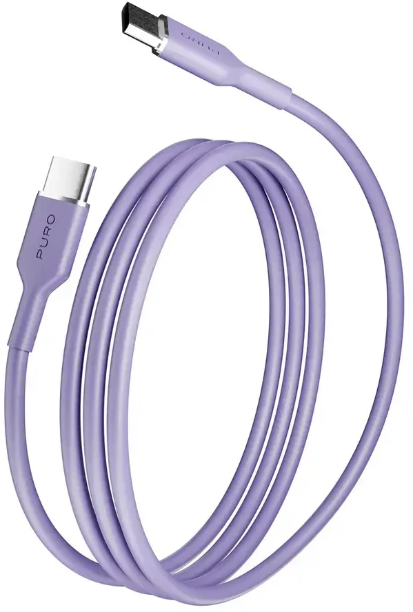Puro ICON USB-C - USB-C Cable 1.5m - Violetinė