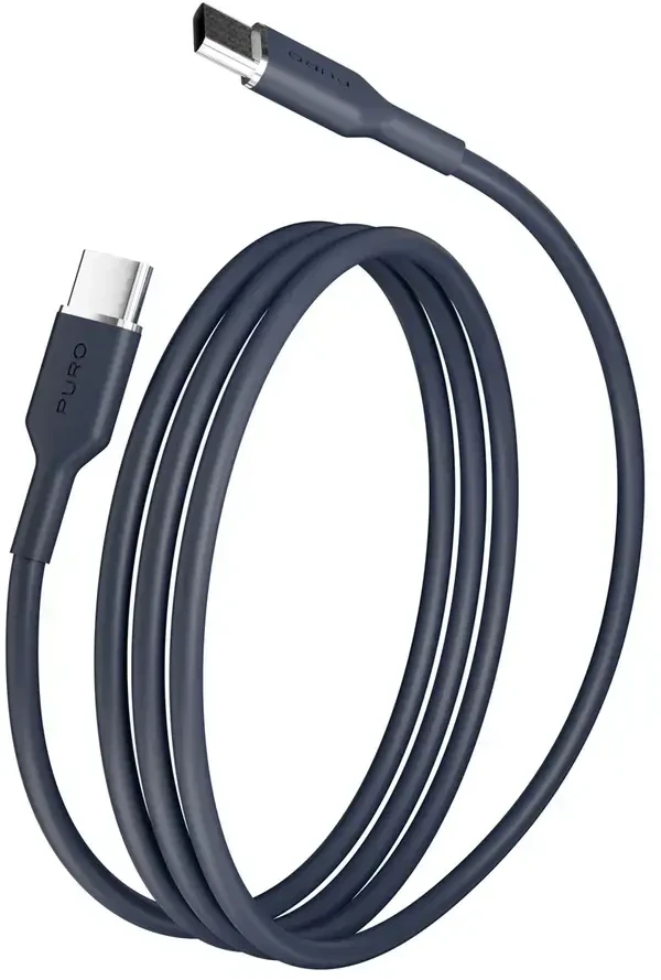 Puro ICON USB-C - USB-C laidas 1,5 m - Tamsiai mėlyna Mėlyna