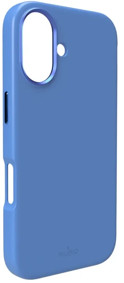 Silikoninis Puro Icon Mag Pro MagSafe Apple iPhone 16 - dėklas telefonui mėlynos spalvos