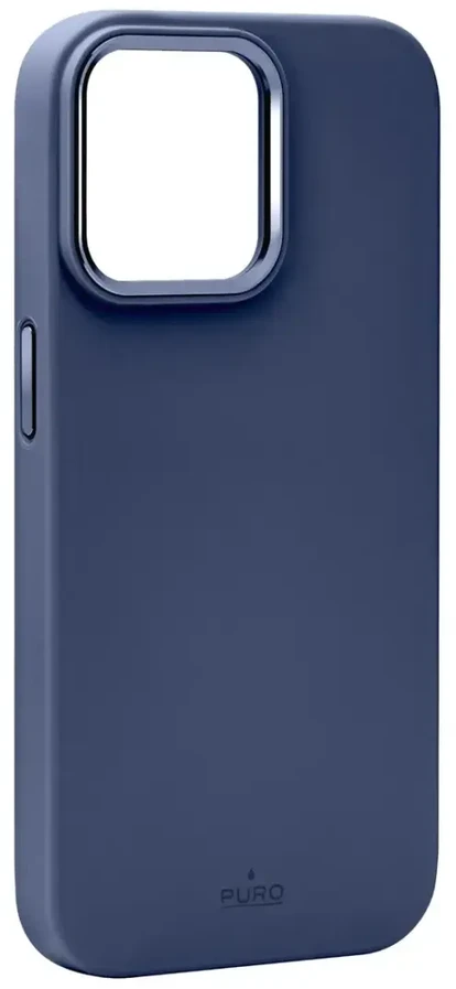 Puro Icon Mag Pro MagSafe Silikoninis Apple iPhone 15 Pro Max - Dark dėklas telefonui mėlynos spalvos