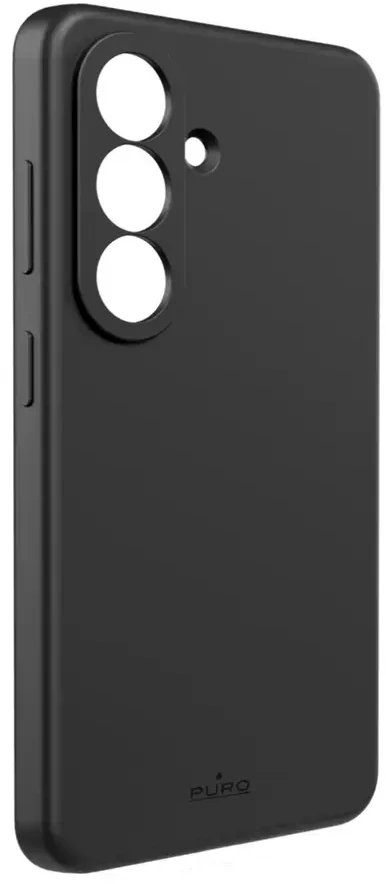 „Samsung Galaxy S26+“ silikoninis „ICON“ dėklas, gamintojas Puro Juodas