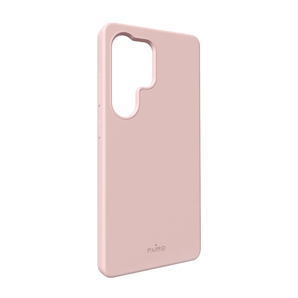 Puro Icon Silicone Samsung Galaxy S25 Ultra – dėklas telefonui rožinės spalvos