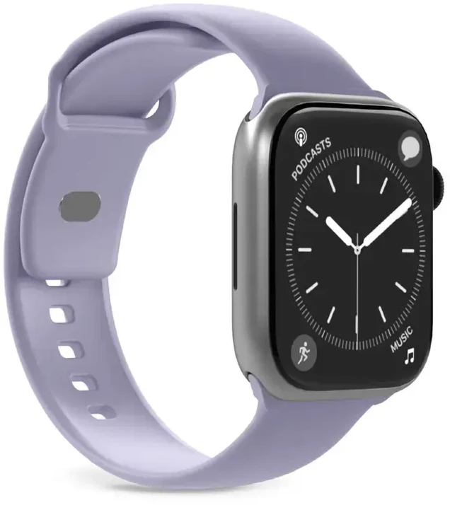 Dirželis išmaniojo laikrodžio Puro Icon violetinis 38/40/41/42 mm