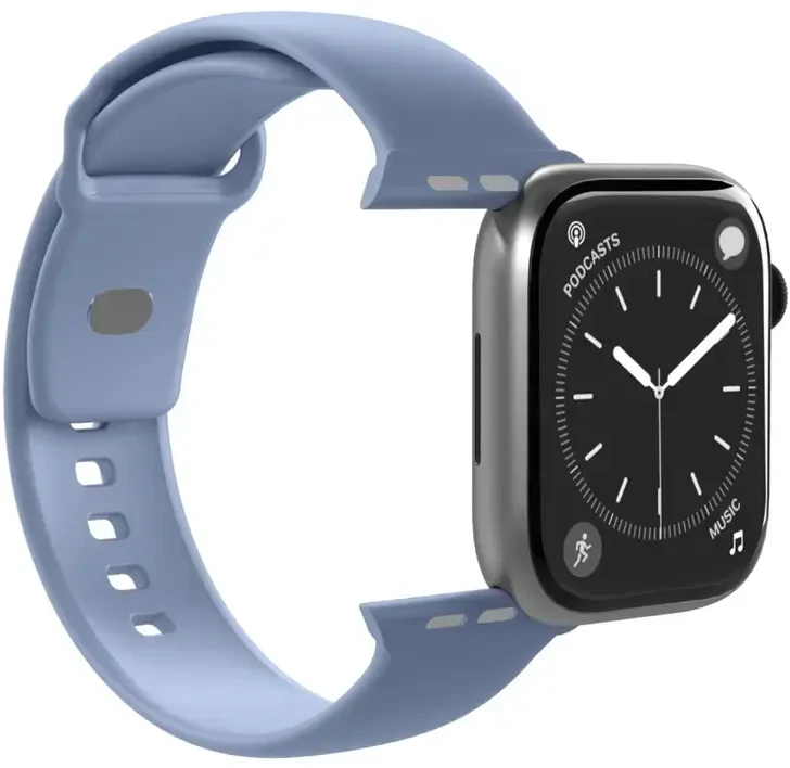 „Puro Icon“ dirželis, skirtas „Apple Watch“ 38/40/41/42 mm - Mėlyna