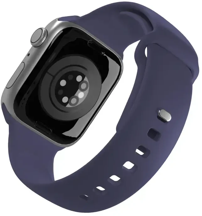 Puro Icon išmaniojo laikrodžio dirželis Apple Watch (44/45/46/49 mm) | Silikonas | tamsiai mėlyna