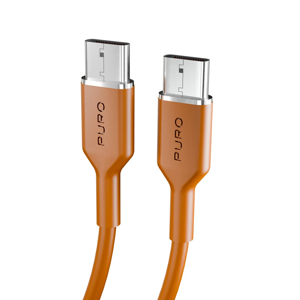 Puro ICON USB-C - USB-C Cable 1.5m - Oranžinis