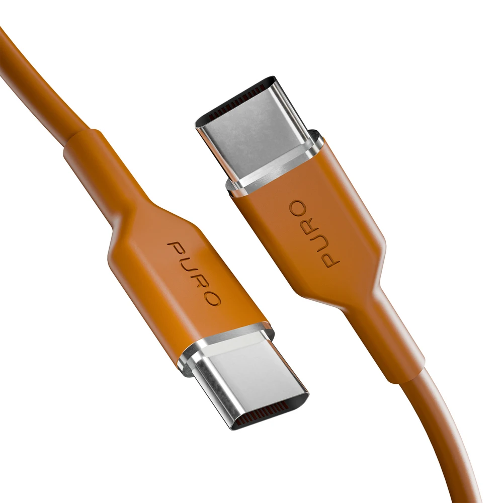 Puro ICON USB-C - USB-C Cable 1.5m - Oranžinis