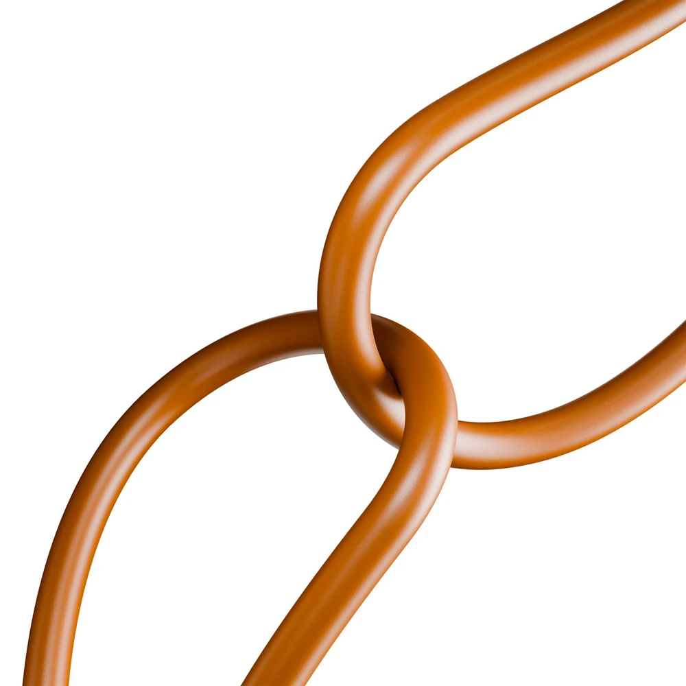 Puro ICON USB-C - USB-C Cable 1.5m - Oranžinis