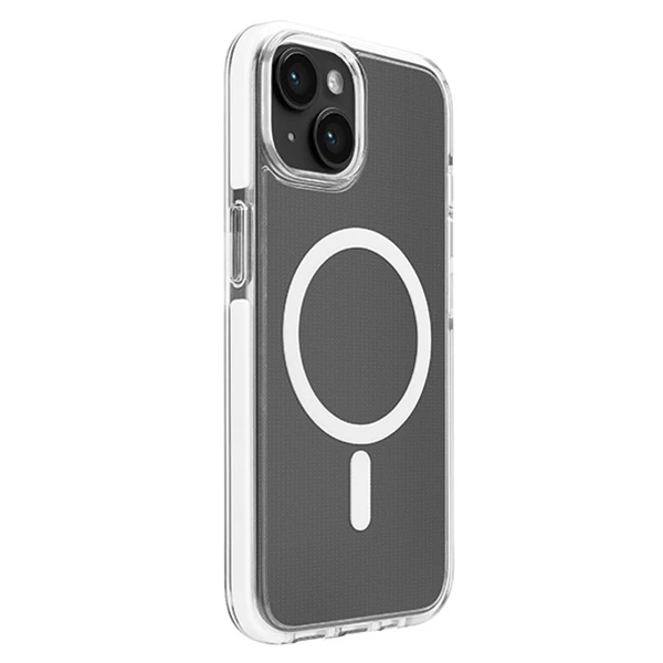SBS Puro LITEMAG PRO Apple iPhone 15 Plus / 14 Plus 6.7" MagSafe dėklas telefonui skaidrus PUIPC1567LITEMPWHI