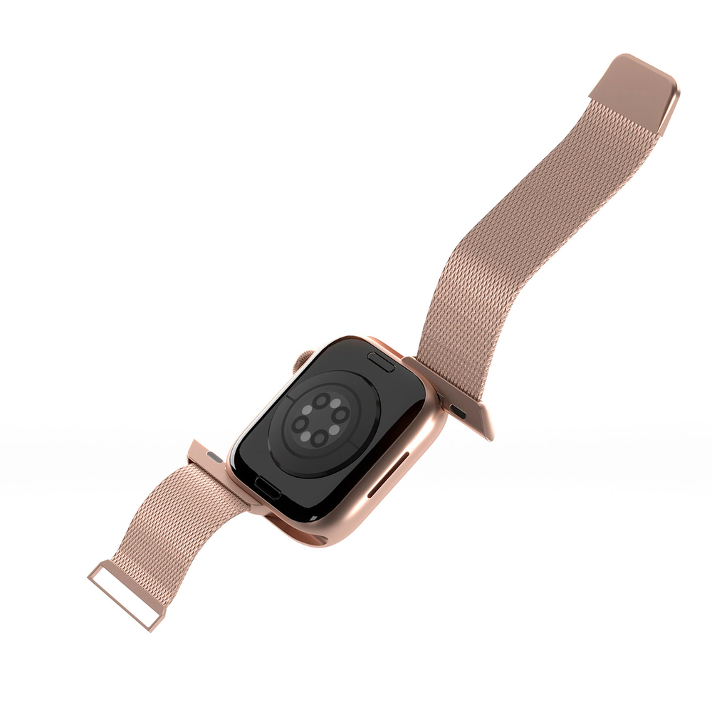 Milanese magnetinė apyrankė PURO skirta Apple watch 40mm, rožinė / PUMILAW40ROSE