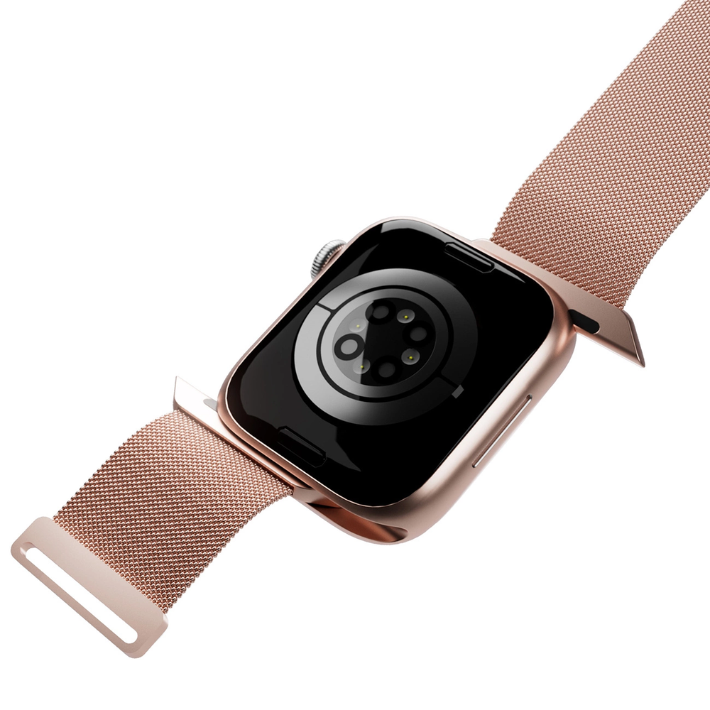 Milanese magnetinė apyrankė PURO skirta Apple watch 40mm, rožinė / PUMILAW40ROSE