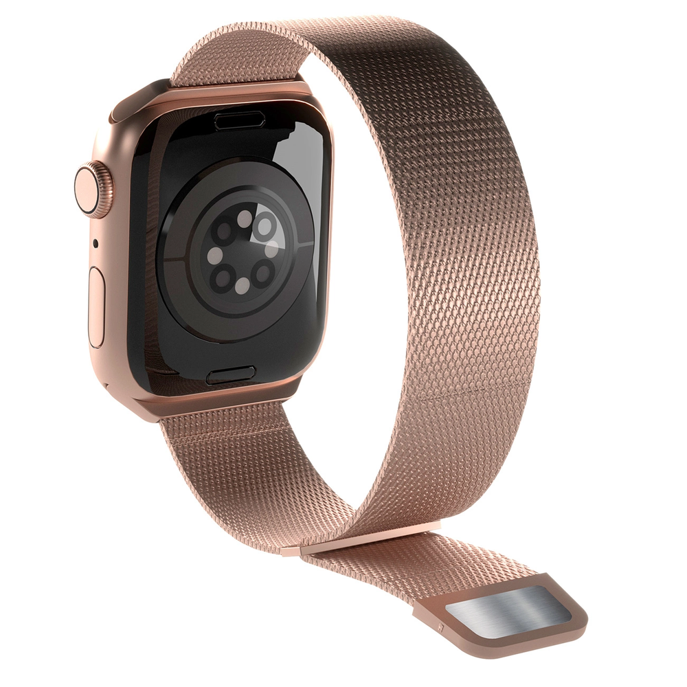Milanese magnetinė apyrankė PURO skirta Apple watch 40mm, rožinė / PUMILAW40ROSE