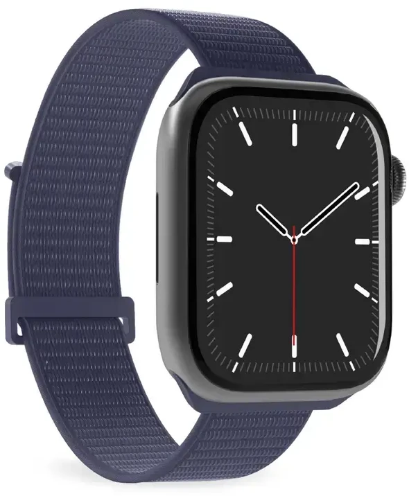 Puro sportinis dirželis „Apple Watch“ 44/45/46/49 mm – tamsiai mėlyna Mėlyna