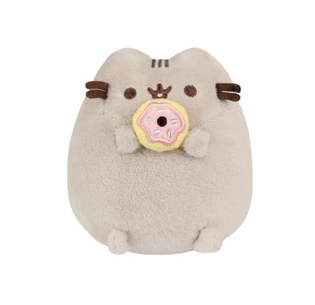 Pliušinis žaislas Pusheen, smėlio spalvos 13 cm.