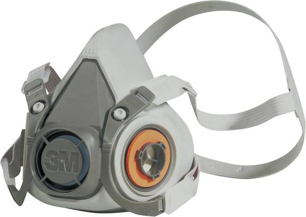 Apsauginė puskaukė 3M 6300 be filtrų, dydis L