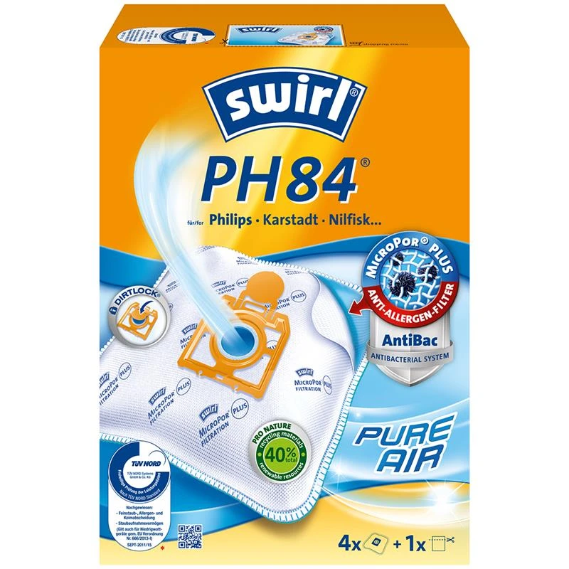 SWIRL PH84/4 MP Plus D.s. filtrai