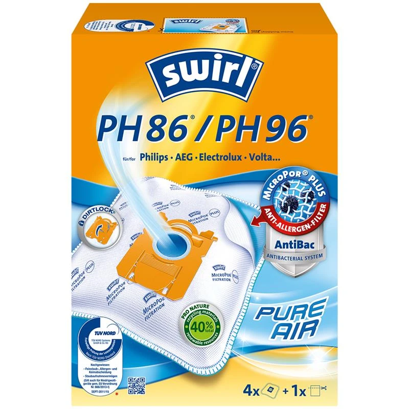 „Swirl PH 86 MP Plus AirSpace“.